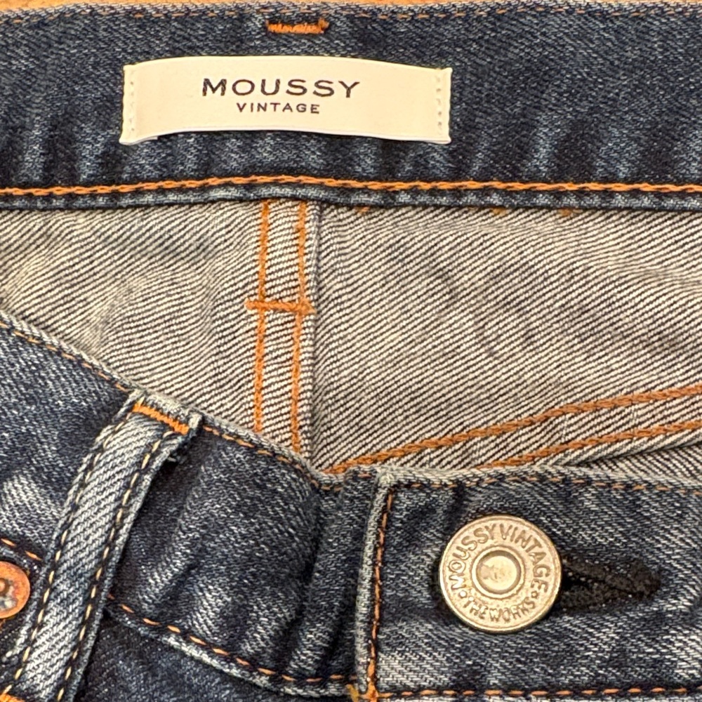 MOUSSY Vintage 26” Skinny Blue Denim Jeans
